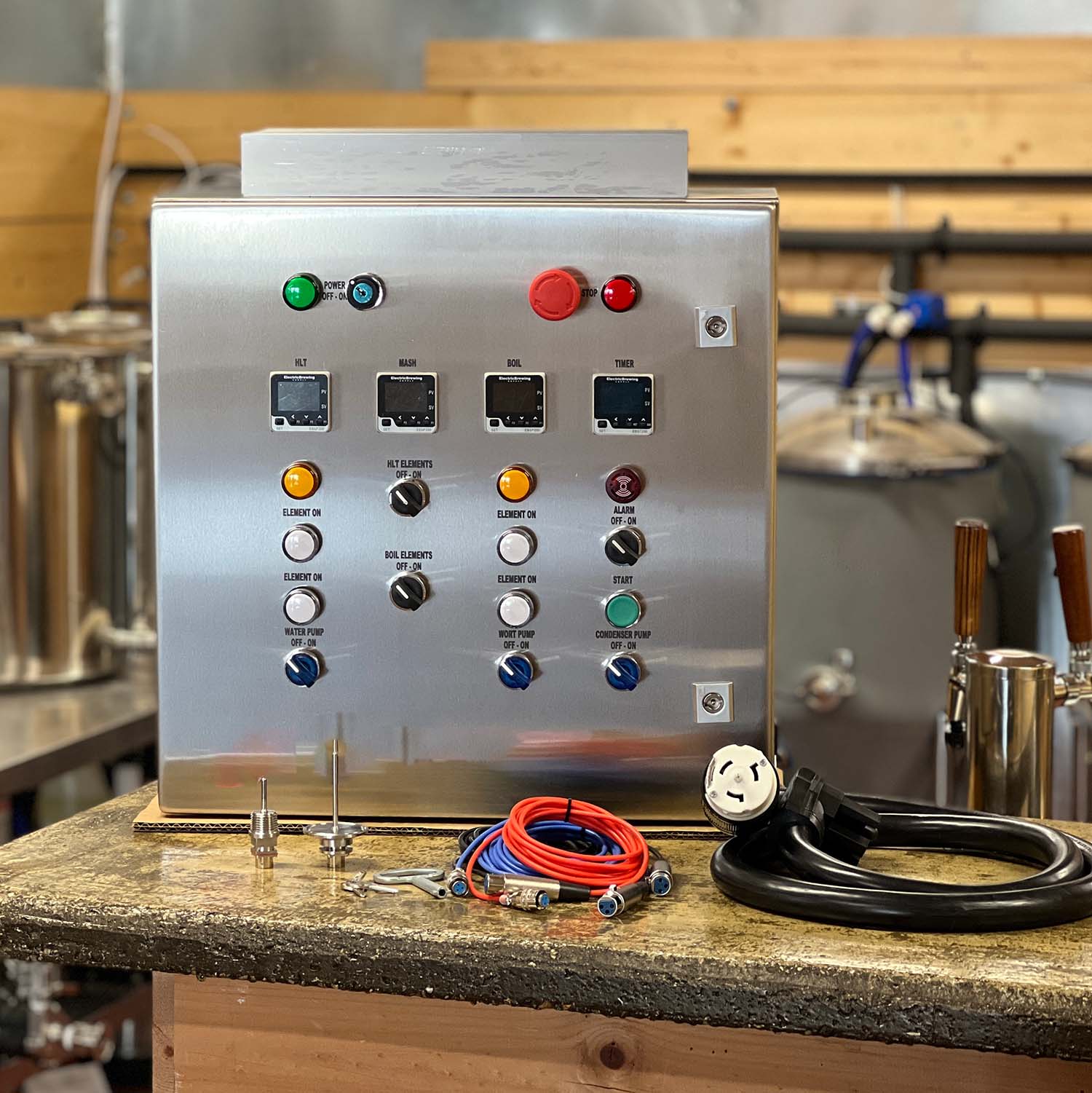 PID Series 4-element Control Panel