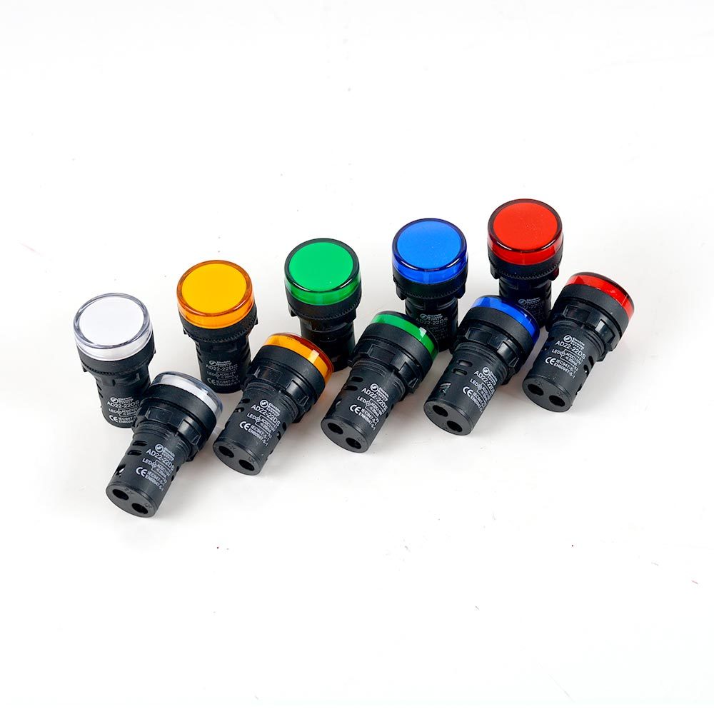 120v 22mm Pilot LED Lights