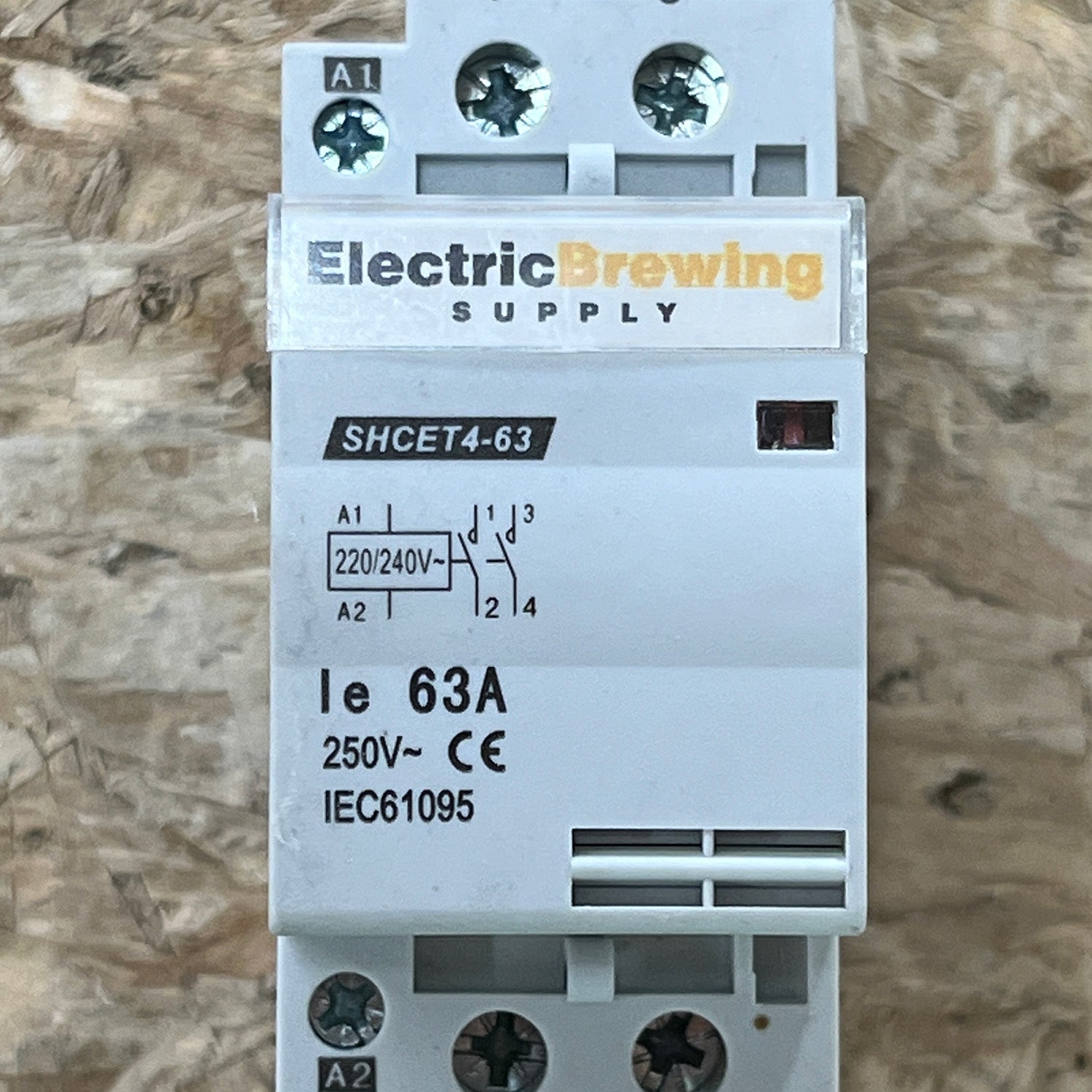 2 Pole 63a DIN Rail Contactor
