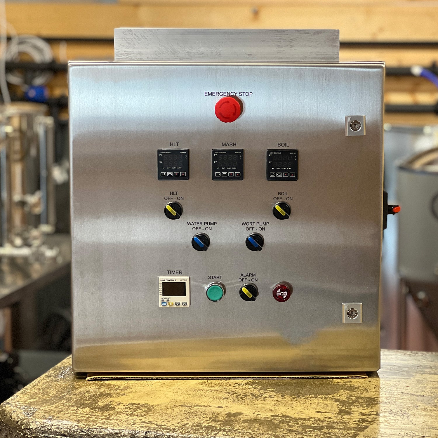 PID Control Panel, 4 elements, 2 aux, UL/cUL listed