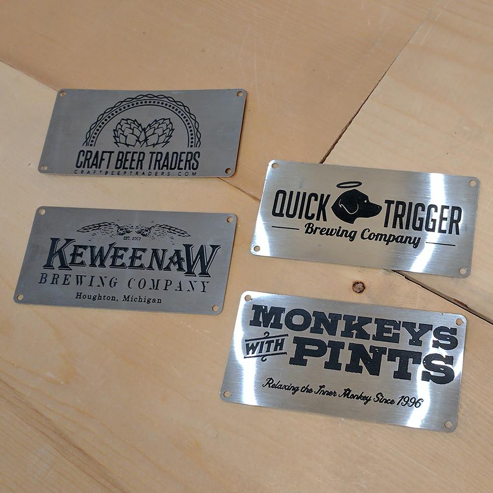 custom signs for brewing equipment