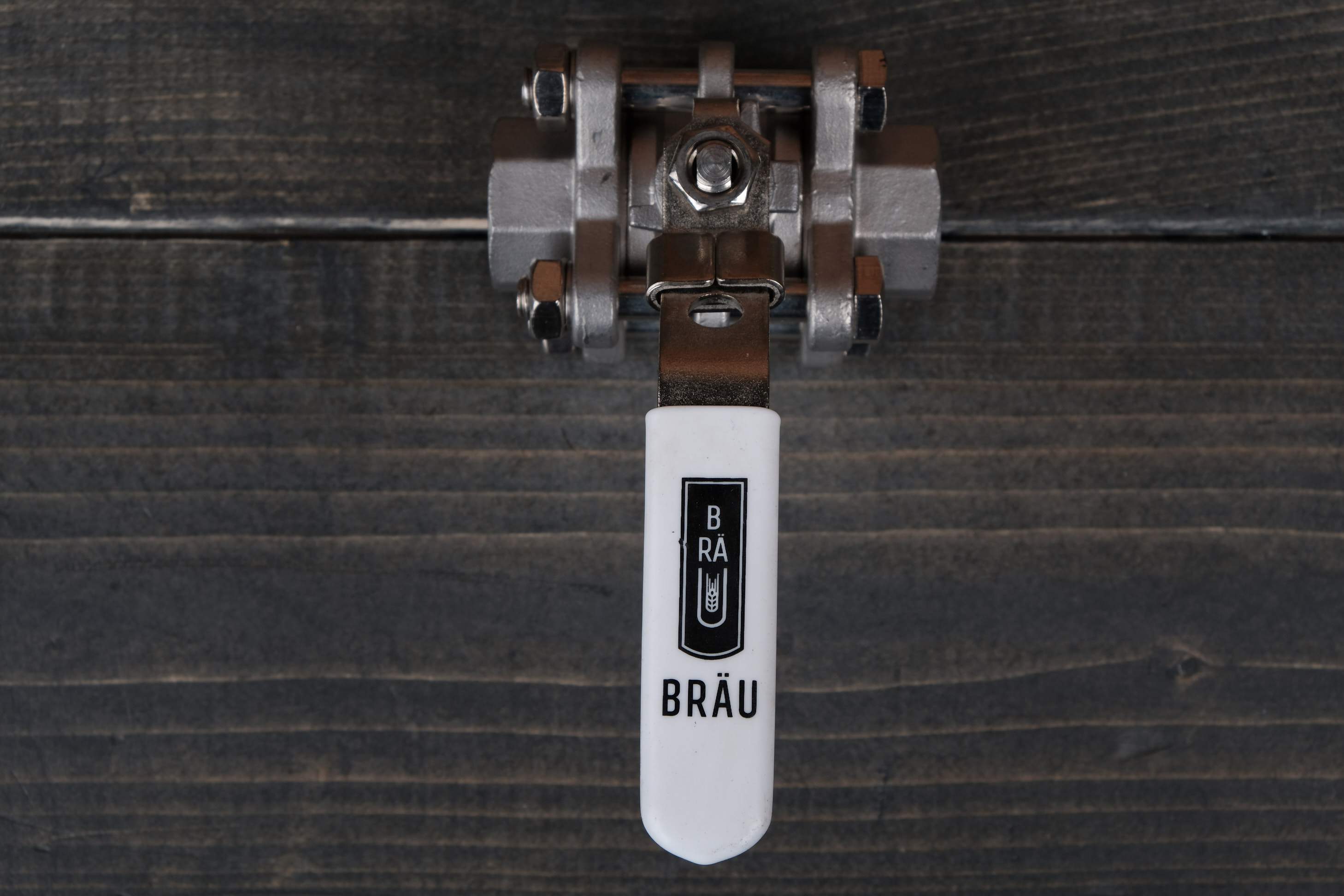 3 Piece Ball Valve Stainless Steel, 1/2" Female NPT - - Bräu Supply