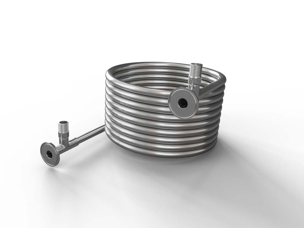 Brau Supply Coil In Coil Counterflow Wort Chiller