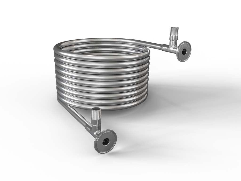 Brau Supply Coil In Coil Counterflow Wort Chiller