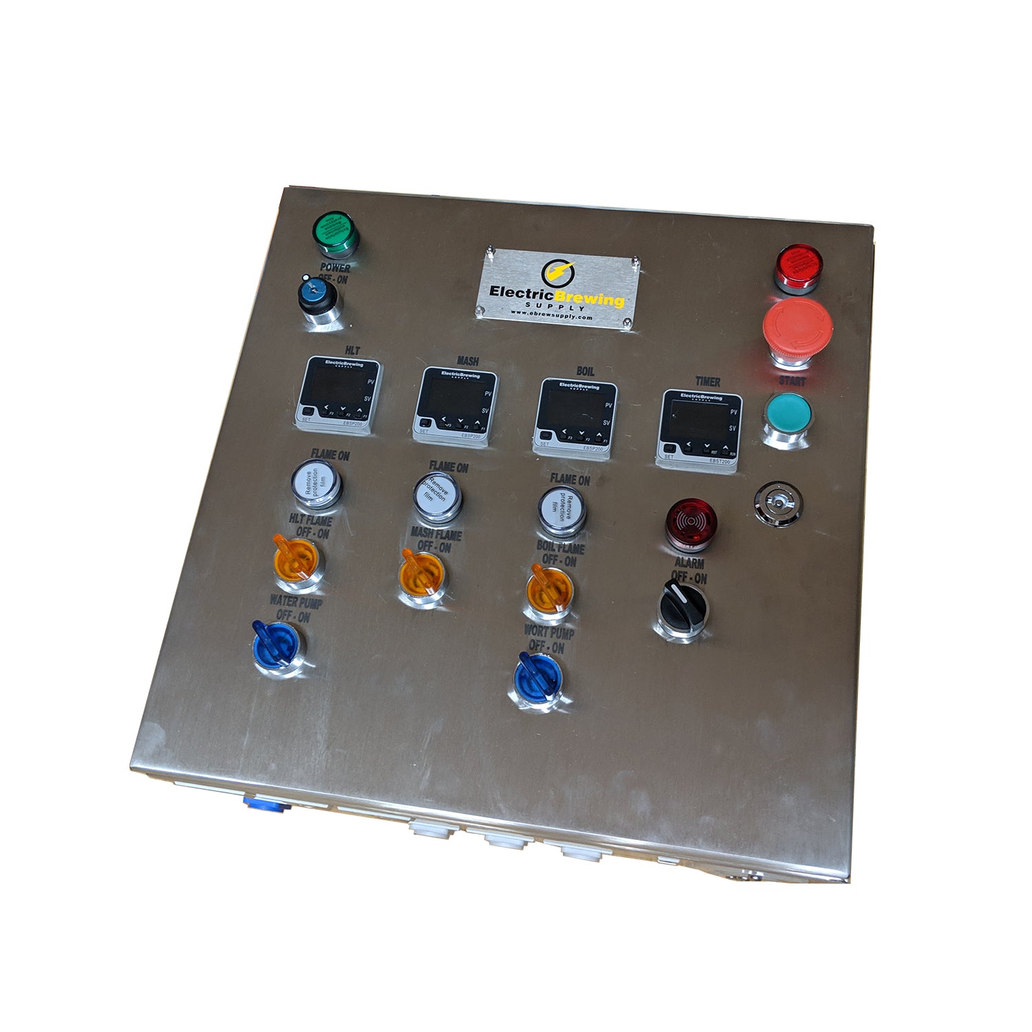 Gas PID Control Panel, 3 gas