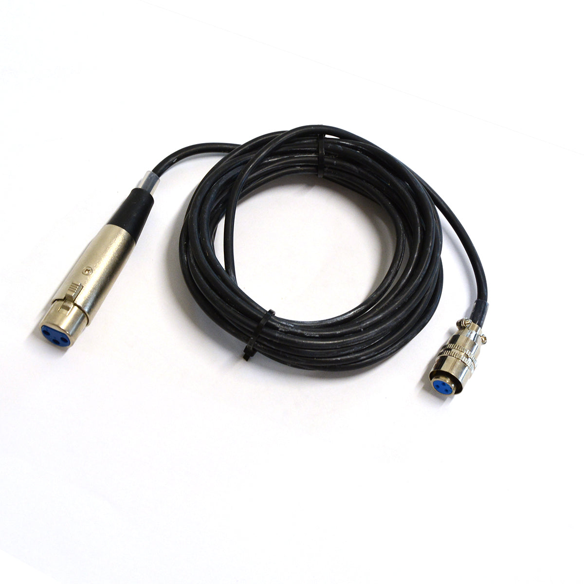 RTD sensor Cable, XLR to QD, Silicon Cable 3m Black